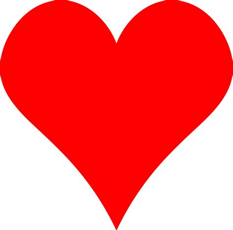 Printable Red Heart